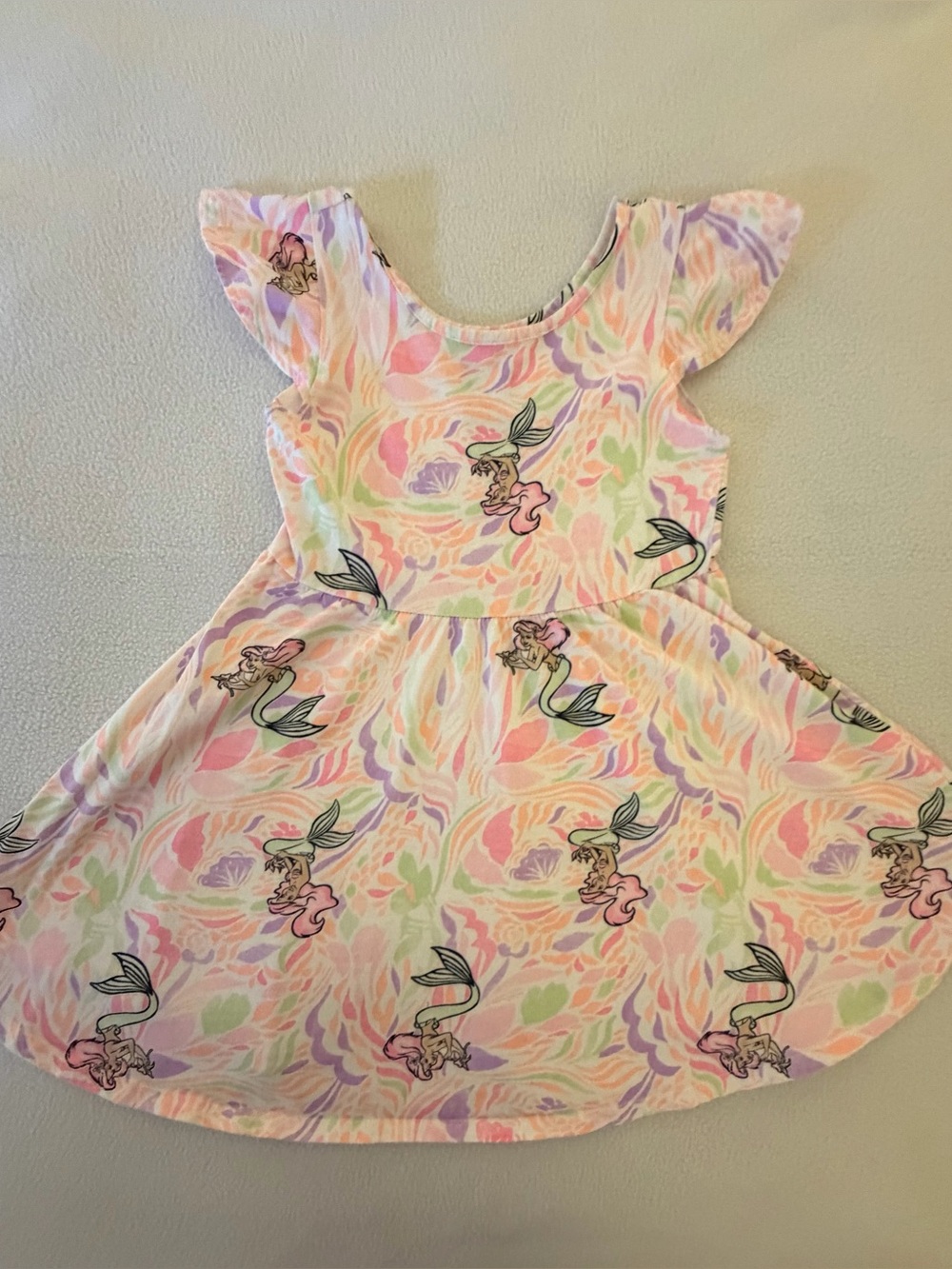 Little Mermaid Cotton Dress